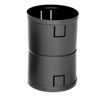 Муфта для двустен. труб. внешний диаметр 125 мм  015125  DKC