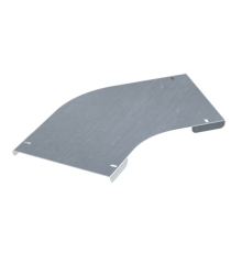 Крышка на угол горизонтальный 45 градусов 300, R600, 1,0 мм, нержавеющая сталь AISI 304  IKLCV6300C  DKC