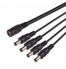 Разветвитель питания на 4 разъема 2,1х5,5 мм  14-0319  REXANT