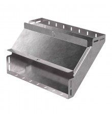 Угол вертикальный внутренний 90 градусов с крышкой Стандарт 400х100   PR16.0603  Промрукав