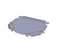 Ответвитель Т-образный 80x200 мм (плоский)  t8020007-FL  EKF