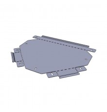 Ответвитель Т-образный 80x100 мм (плоский)  t8010007-FL  EKF