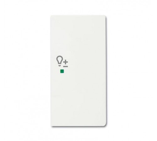 Клавиша двойная правая free@home, светорегулятор, future, цвет белый бархат6220-0-0611 ABB