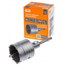 Коронка ударная по кирпичу и бетону, победит, SDS-Plus, d 68 мм, М22, в сборе, "Гранит"  SQ1031-0101  TDM