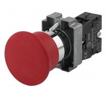 Кнопка управления LAY5-BC42"Грибок"красная 1р (20/200/3200)  Б0045643  ЭРА