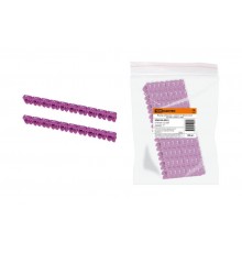 Маркер наборный - символ "7" фиолетовый 2,5 мм2 (150 шт.)   SQ0534-0023  TDM