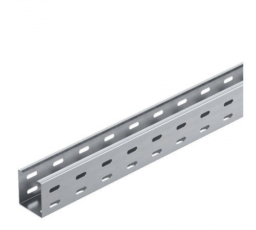 Кабельный листовой лоток перфорированный 60x50x3000 мм (RKS 605 FS)  6047600  OBO Bettermann