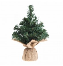 Елочка 30см в плетеном мешочке, ПВХ  533-331  NEON-NIGHT