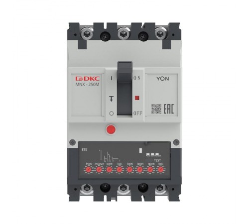 Авт. выкл. YON pro MNX250M 3P 250A 100kA при AC415V расц. ETS  MNX250M3PETS0250  DKC