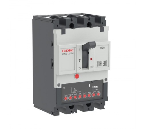 Авт. выкл. YON pro MNX250M 3P 250A 100kA при AC415V расц. ETS  MNX250M3PETS0250  DKC