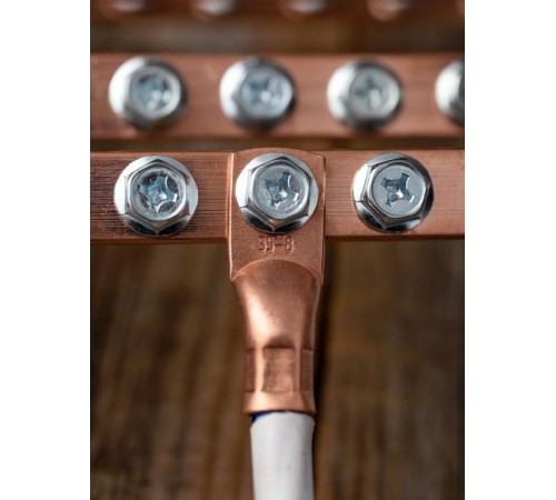 Наконечник силовой медный DT-35-10-8 (ТМ) EKF PROxima  dt-35-10-8  EKF