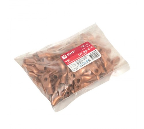 Наконечник силовой медный DT-35-10-8 (ТМ) EKF PROxima  dt-35-10-8  EKF