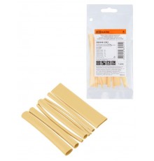 Набор трубок термоусаживаемых, клеевых "Моноцвет-диапазон, желтый "  SQ0548-2302  TDM