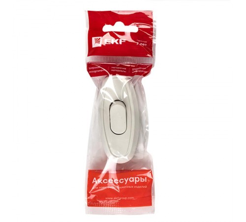 Переключатель бра бел. 6А 250В EKF PROxima  APB6-10  EKF