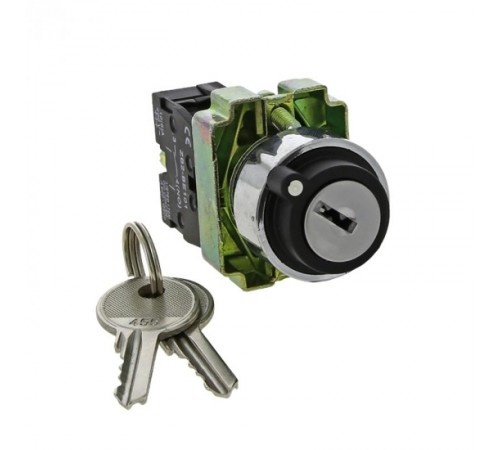 Переключатель BG73 3P с замком возвратный 2NO EKF PROxima  xb2-bg73  EKF