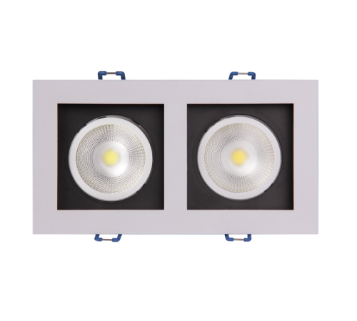 Светильник встраиваемый PSP-S 212  2x8W 4000K 55° White IP40