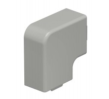 Крышка плоского угла кабельного канала WDK 25x40 мм (ПВХ,серый) (WDK HF25040GR)  6158625  OBO Bettermann