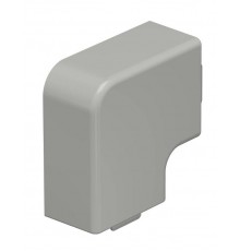 Крышка плоского угла кабельного канала WDK 25x40 мм (ПВХ,серый) (WDK HF25040GR)  6158625  OBO Bettermann