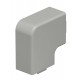 Крышка плоского угла кабельного канала WDK 25x40 мм (ПВХ,серый) (WDK HF25040GR)  6158625  OBO Bettermann