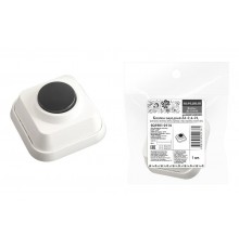 Кнопка народная А1-0,4-01 (для пров. звонков, винты, провод с обр.стороны, полиэт.пак.)  SQ1901-0114  TDM