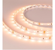 Лента светодиодная RT-A60-8mm 12V Warm2400 (7.2 W/m, IP20, 2835, 5m) (arlight, 7.2 Вт/м, IP20)  018108(2)  Arlight