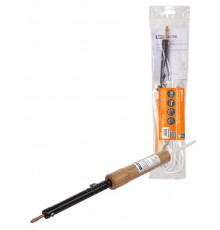 Паяльник ПД-40, ЭПСН, мощность 40 Вт, 230 В, деревянная ручка, плоское жало, "Гранит"  SQ1025-0402  TDM