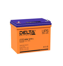 Акумуляторная батарея UPS серии DTM 1275 I 12В/75Ач  DTM 1275 I  DELTA