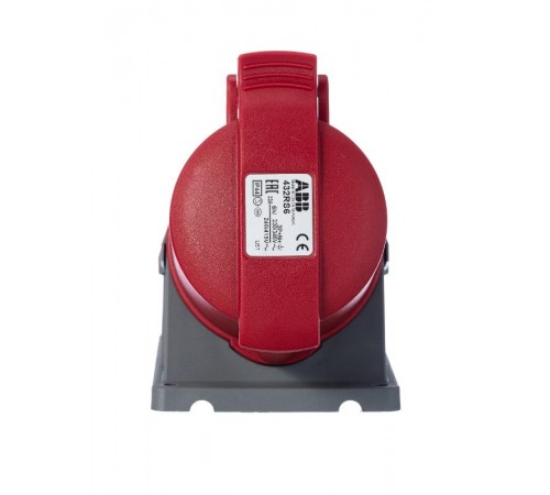 Розетка для монтажа на ПОВЕРХНОСТЬ 32A. 3P+N+E. IP44 432 RS6  2CMA193139R1000  ABB