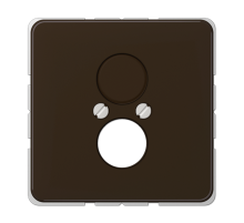 Крышка для 2-х гнезд; коричневая  CD562BR  Jung