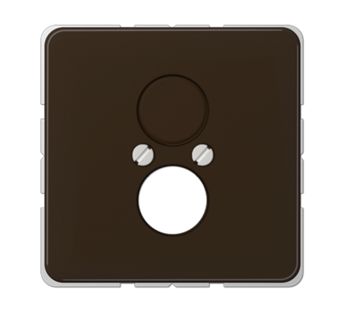 Крышка для 2-х гнезд; коричневая  CD562BR  Jung