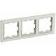 BRITE Рамка 3-ая РУ-3-БрКр бежевый  BR-M32-K10  IEK
