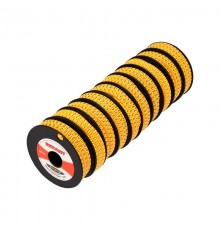 Маркеры на кабель, 3,6-7,4 мм, цифры 0-9, комплект 10 роликов (EC-2)  12-6061  REXANT