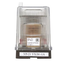 Указательное реле, постоянного тока, ток срабатывания 0,16А, переднее присоединение, исполнение УХЛ4  ur21pt0.16app  EKF