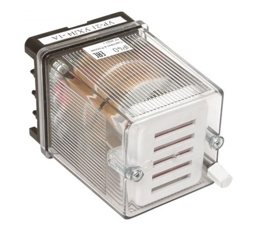 Указательное реле, постоянного тока, ток срабатывания 0,16А, переднее присоединение, исполнение УХЛ4  ur21pt0.16app  EKF