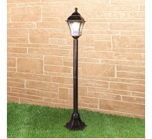 Светильник садово-парковый Apus F черное золото (GL 1009F)  a043117  Elektrostandard