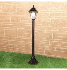 Светильник садово-парковый Apus F черное золото (GL 1009F)  a043117  Elektrostandard