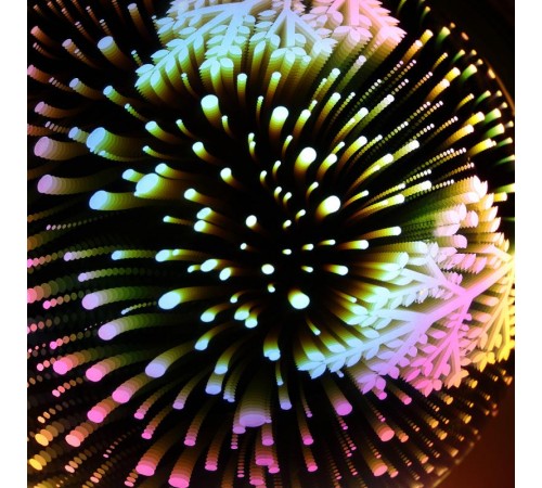 Шар с внутренней проекцией Новогодний лес  ENGDS-14   3*AAA, IP20  Б0051950  ЭРА