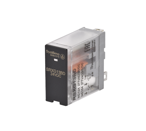 Реле 12A 1CO 24VDC LED  RSXG13BD  SE