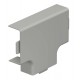Крышка T-образной секции кабельного канала WDK 15x40 мм (ПВХ,серый) (WDK HT15040GR)  6158471  OBO Bettermann