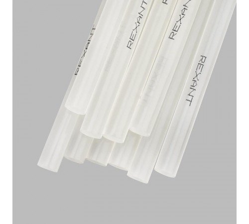 Клеевые стержни REXANT, 11 мм, 270 мм, прозрачные, 10 шт., хедер  09-1270  REXANT