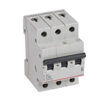 Выключатель автоматический трехполюсный RX3 4500 50А C 4,5кА  419713  Legrand
