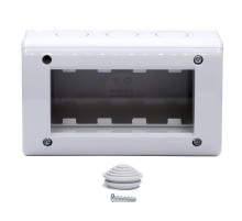 Коробка модульная настен. для эл/устан. изделий VIVA. IP40. 4мод.  54740  DKC