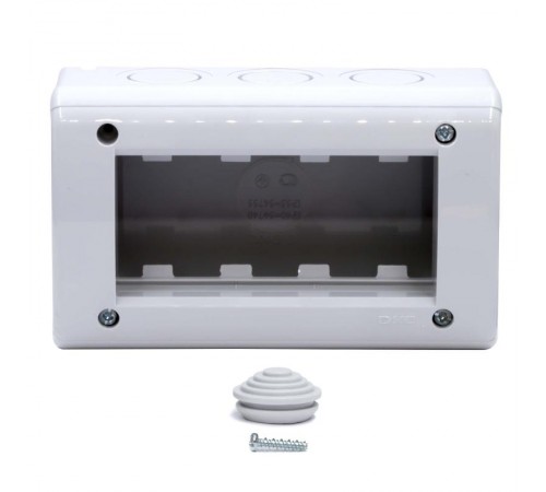 Коробка модульная настен. для эл/устан. изделий VIVA. IP40. 4мод.  54740  DKC