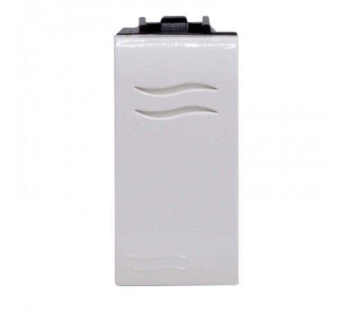 Brava белый Выключатель 16А 1 мод.  76001B  DKC