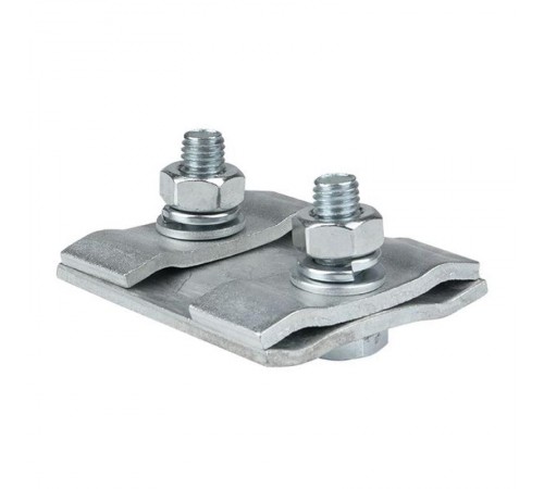 Зажим соединительный плашечный 2 болта М8 (D провода 9,1...12,0 мм) ПС-2-1 PROxima  ps-2-1  EKF