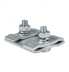 Зажим соединительный плашечный 2 болта М8 (D провода 9,1...12,0 мм) ПС-2-1 PROxima  ps-2-1  EKF