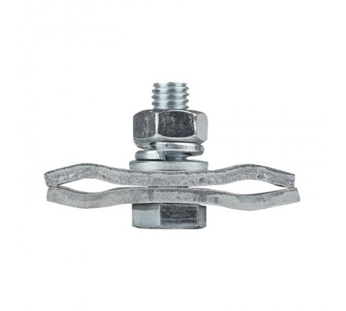 Зажим соединительный плашечный 2 болта М8 (D провода 9,1...12,0 мм) ПС-2-1 PROxima  ps-2-1  EKF