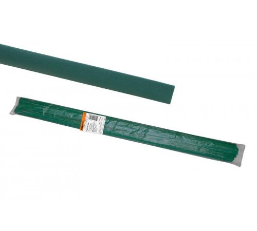 Термоусаживаемая трубка ТУТнг 4/2 зеленая по 1м (100 м/упак)  SQ0518-0330  TDM