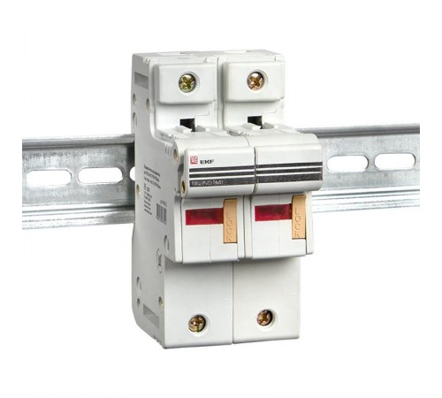 Предохранитель-разъединитель для ПВЦ 14x51 2P (с индикацией)  pr-14-51-2  EKF