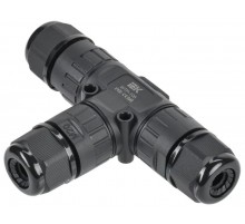Коннектор кабельный герметичный WTP-106 3 PIN IP68  UWC10-T-016-3-68  IEK